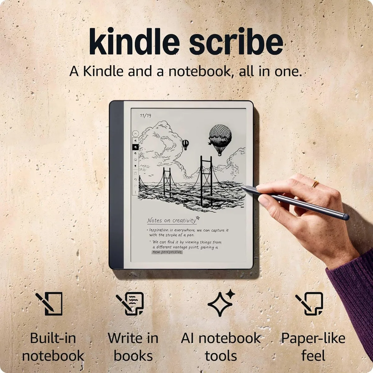 Kindle Scribe 10.2 2024 Lapiz Premium 16gb Color Tungsten Tungsten