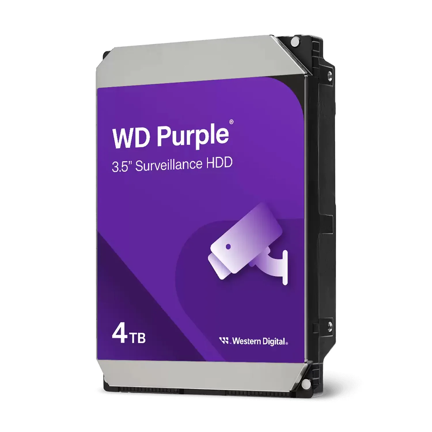 Disco Rígido 4TB Western Digital Purple - DVR/NVR SATA 3.5