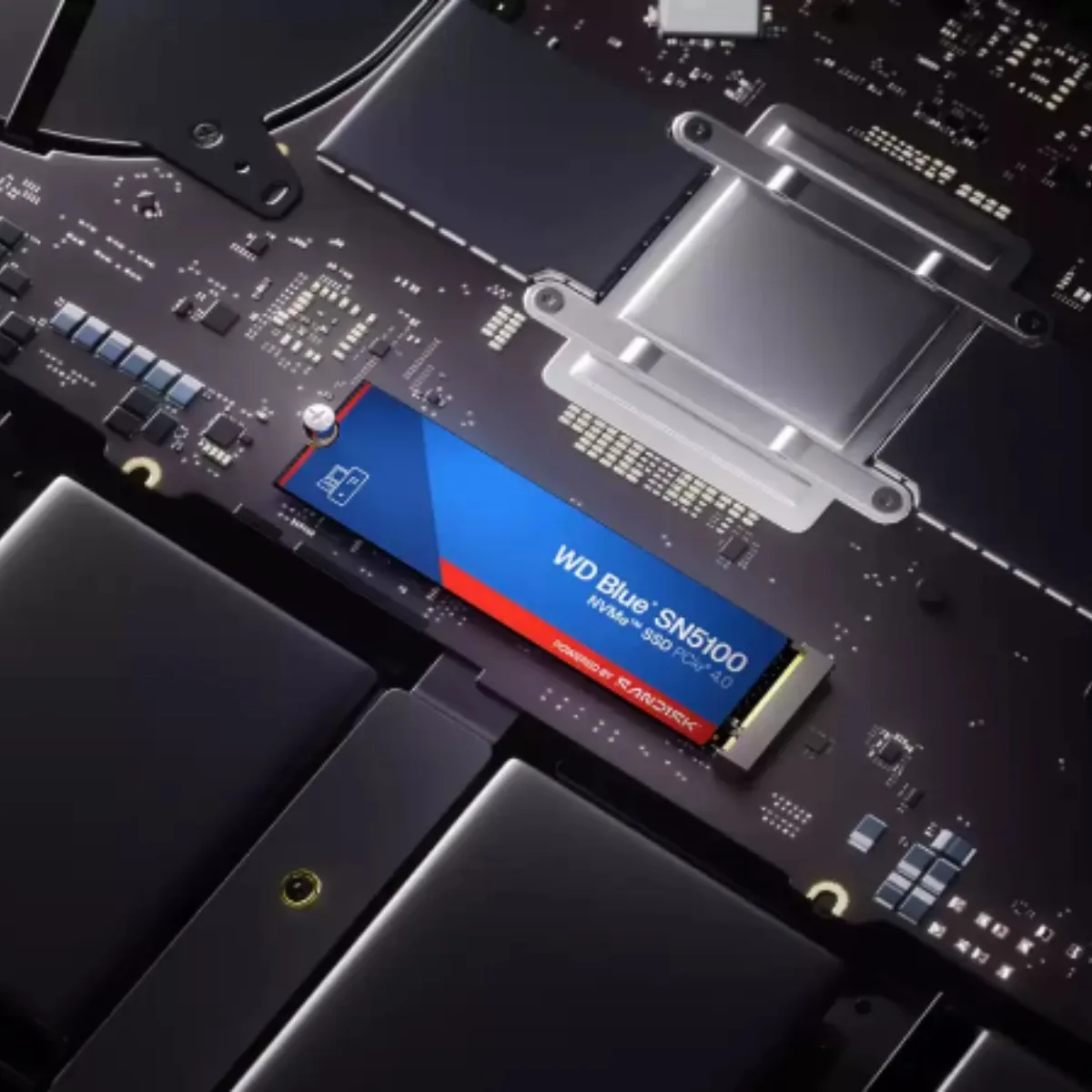Disco Sólido SSD 1TB WD Blue SN5100 NVMe M.2 PCIe Gen4 x4 - 7100MB/s | WDS100T5B0E
