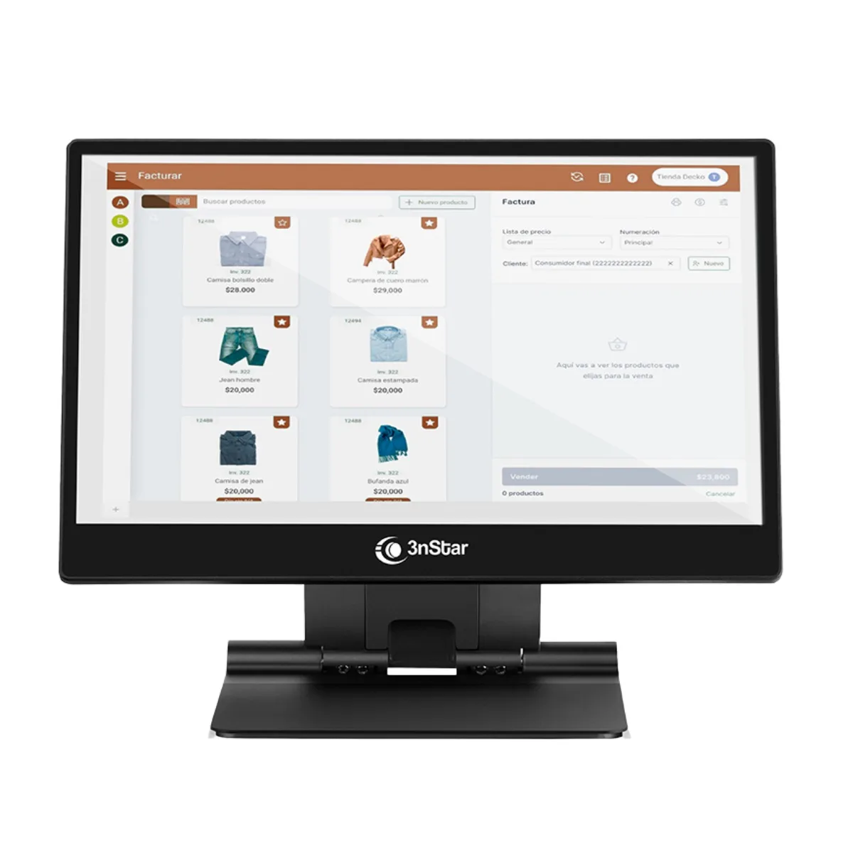 Terminal POS All In One Táctil 15.6