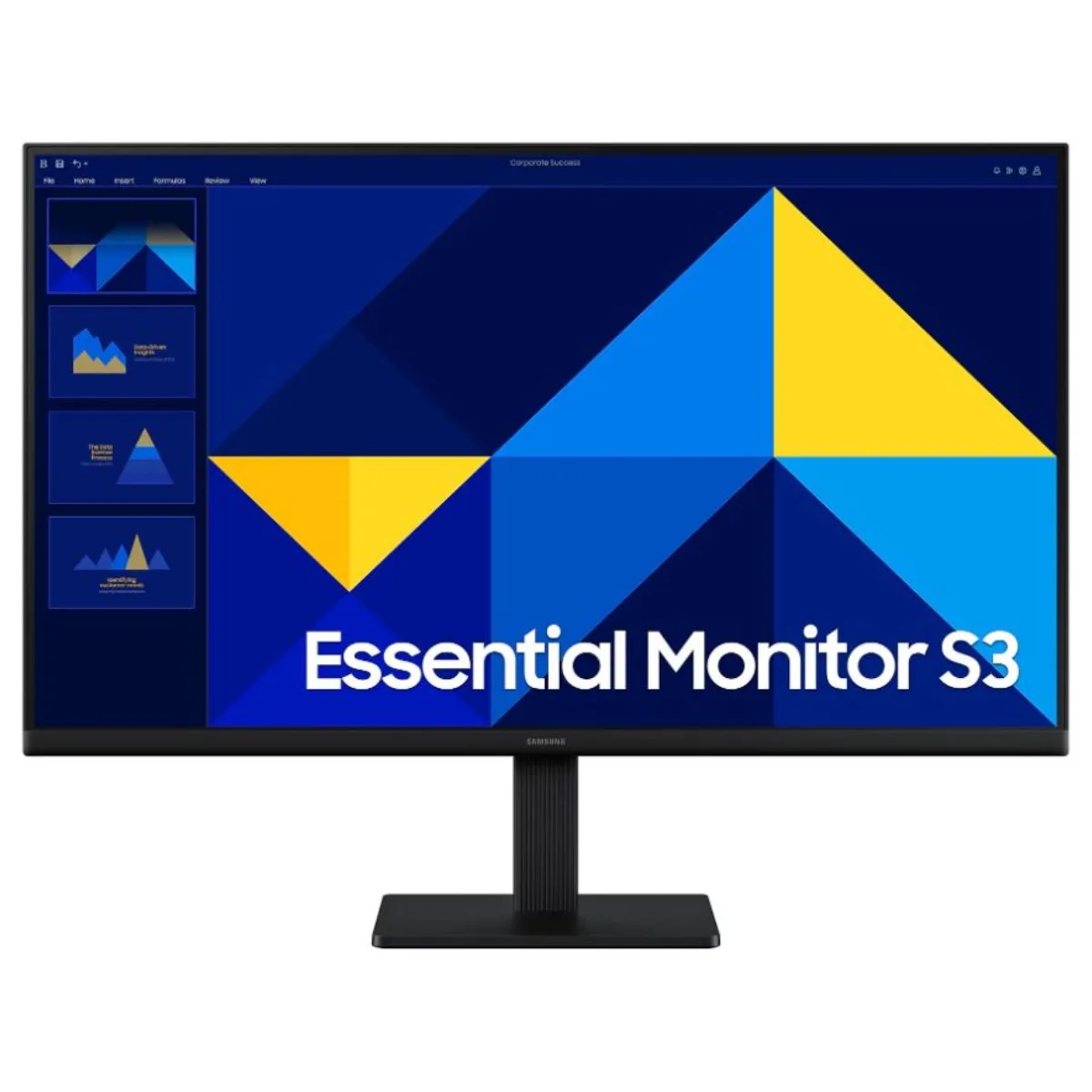 Monitor 27 Samsung Essential S3 LS27D300GALX | PC Monitor 27 Pulgadas IPS 100Hz