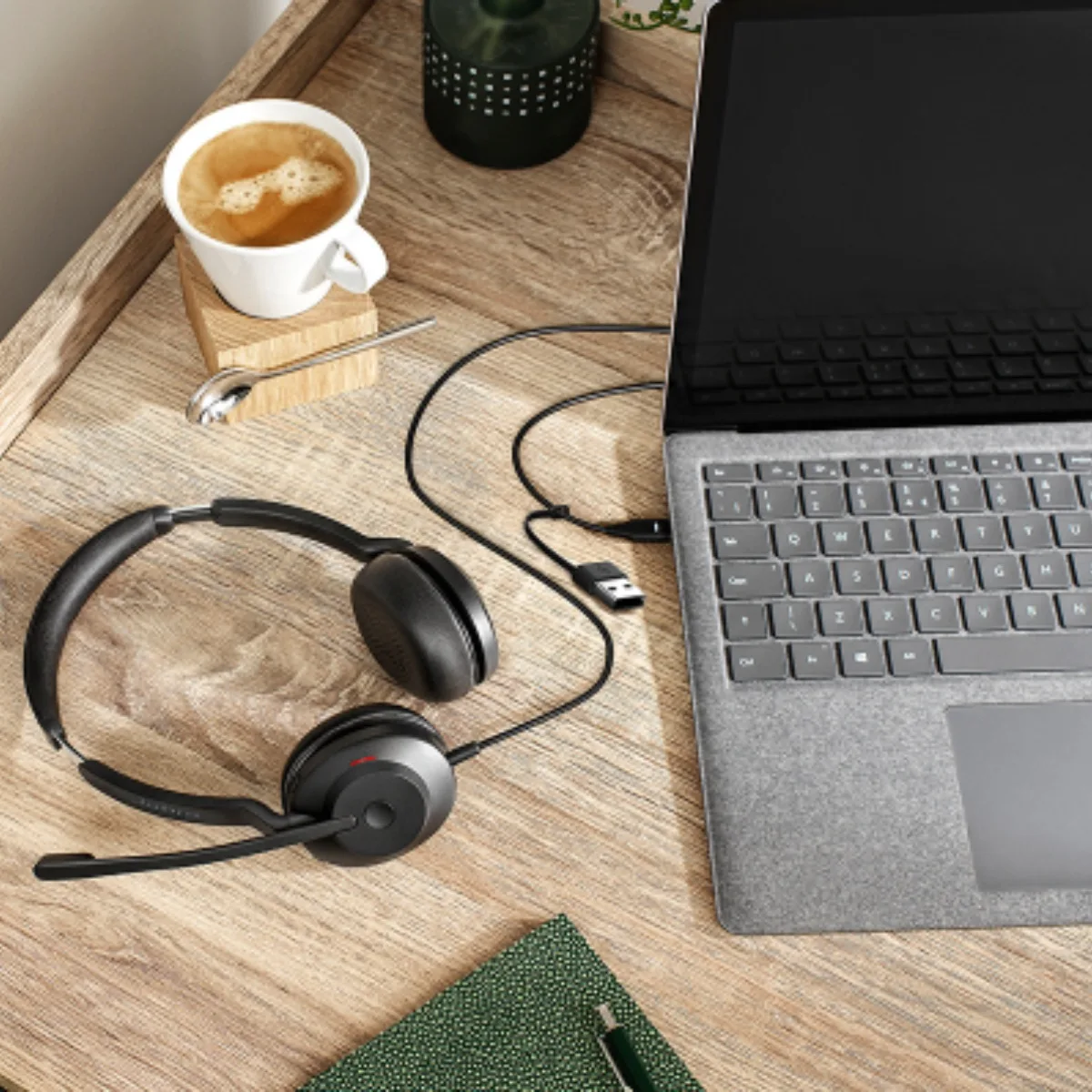 Auriculares Headset Jabra Evolve2 30 SE Stereo USB-C USB-A | Microsoft Teams 23189-999-979