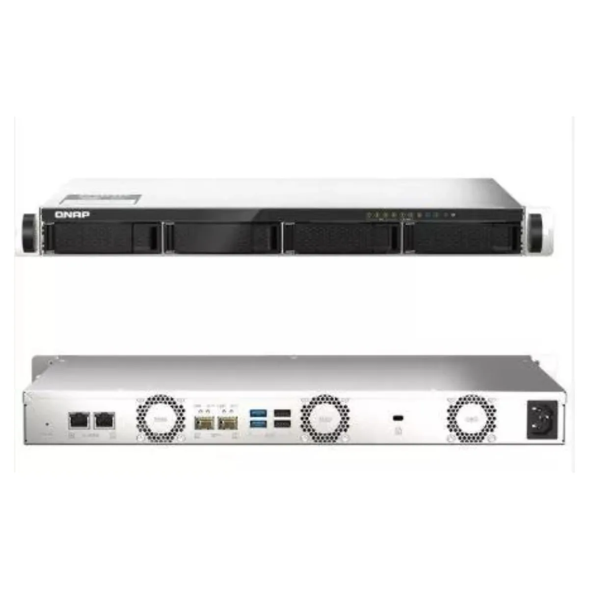 Storage NAS QNAP TS-435XeU-4G Rack 1U 4 Bahías 10GbE Corto Profundidad