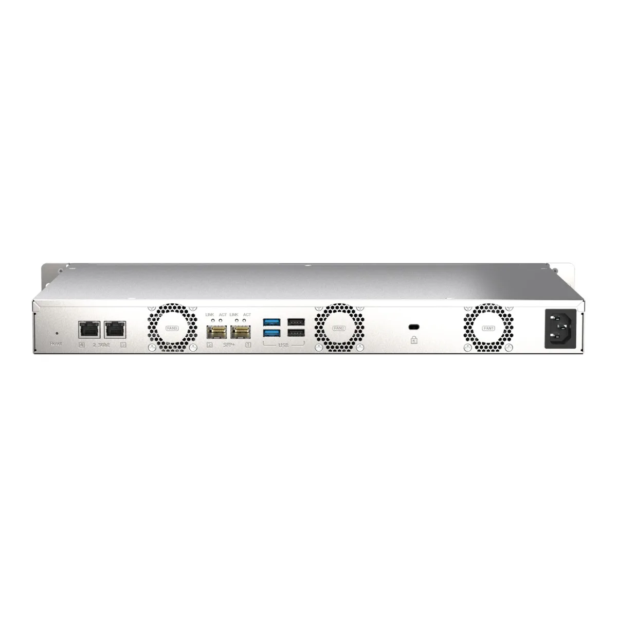 Storage NAS QNAP TS-435XeU-4G Rack 1U 4 Bahías 10GbE Corto Profundidad
