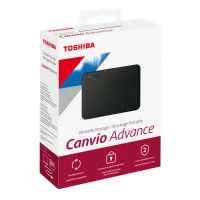 Disco Externo 2TB Toshiba Canvio Advance USB 3.0 Negro HDTCA20XK3AA