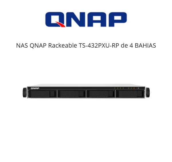 QNAP System Storage Modelo TS-432PXU-RP-2G-US (SI)