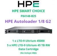 HPE Storage MSL 1/8 Tape Autoloader LTO9 SAS - P84148-B25 (SI)