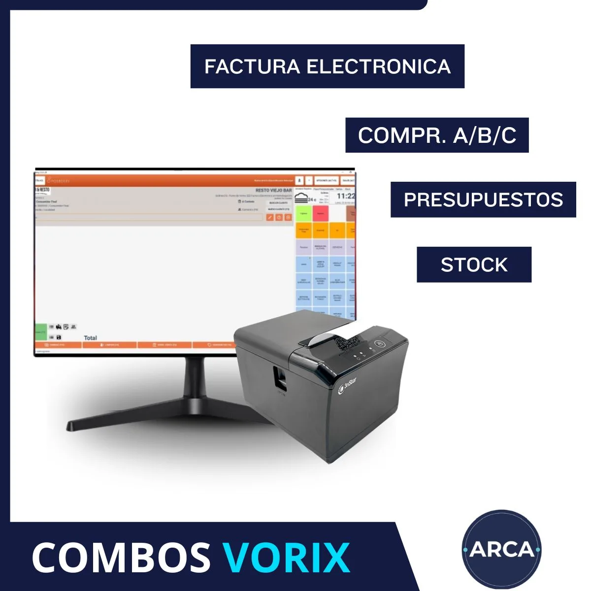COMBO SOFTWARE DE FACTURACION + IMPRESORA TERMICA RPT004