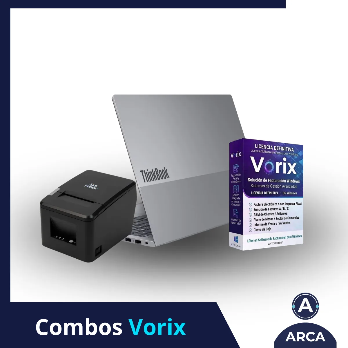 Notebook Lenovo Thinkbook  + Software De Facturacion + Comandera 