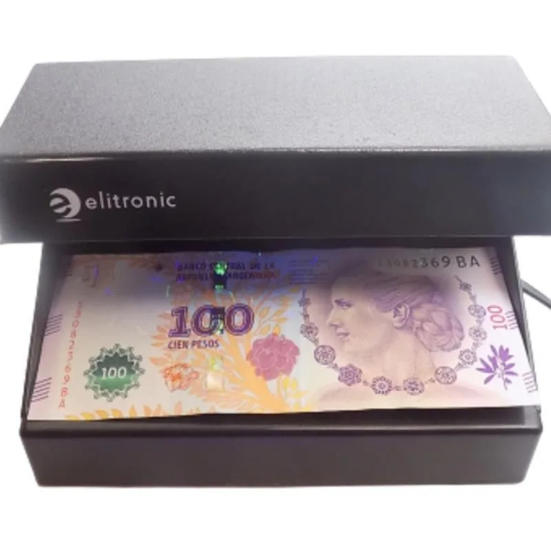 DETECTOR DE BILLETES ELITRONIC ELI-118