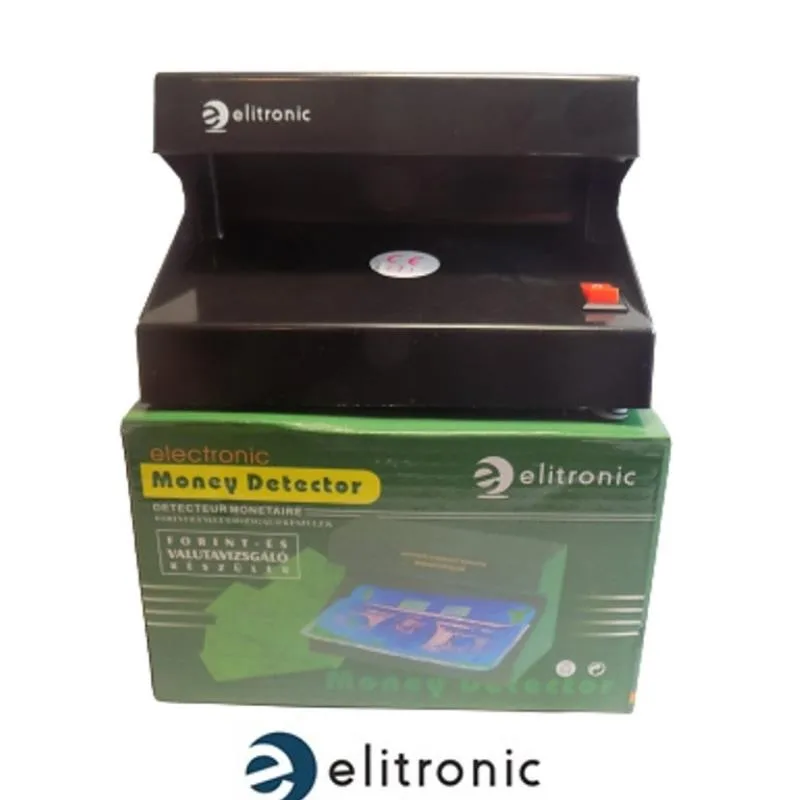 DETECTOR DE BILLETES ELITRONIC ELI-118