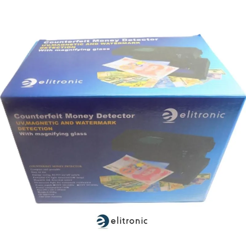 DETECTOR DE BILLETES ELITRONIC ELI-2038