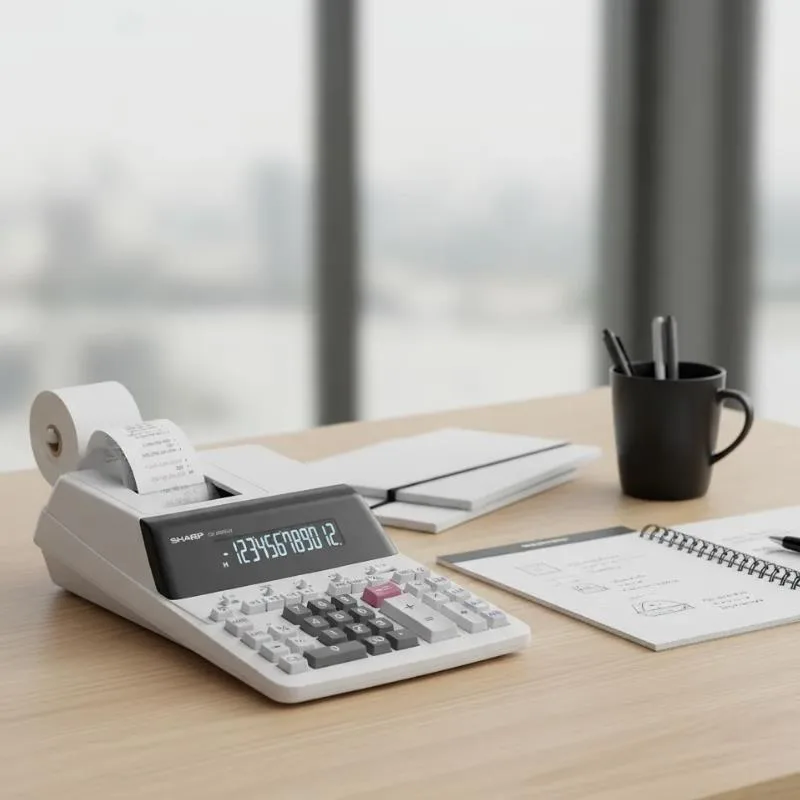 Calculadora con impresor Sharp SH-CS2635RHGYSE