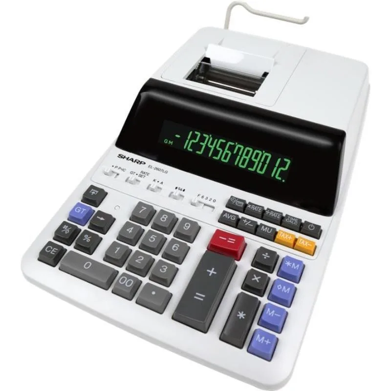 Calculadora con impresor Sharp SH-EL2607V