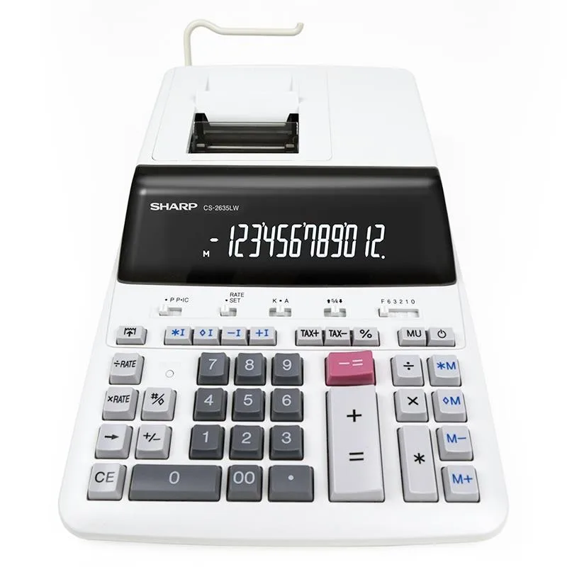 Calculadora con impresor Sharp SH-CS2635RHGYSE