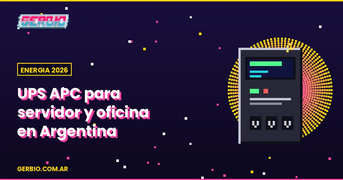 UPS APC para servidor en 2026: guía de selección por kVA y criticidad