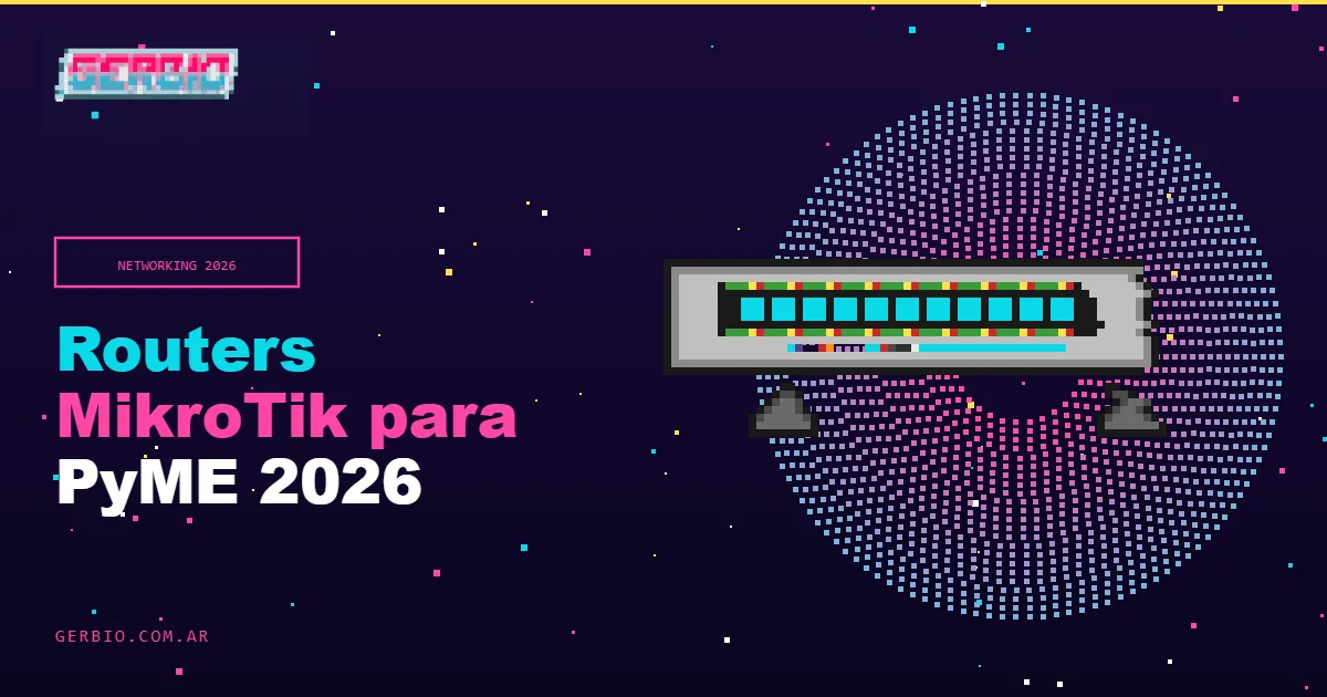 Routers MikroTik CCR para PyME 2026: cuál elegir según tráfico y servicios