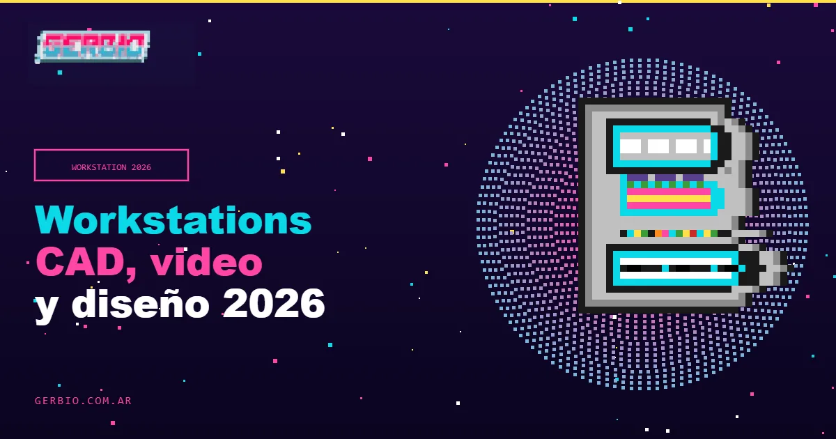 Workstations para CAD, Photoshop y video 2026: HP Z, Lenovo ThinkStation, Acer