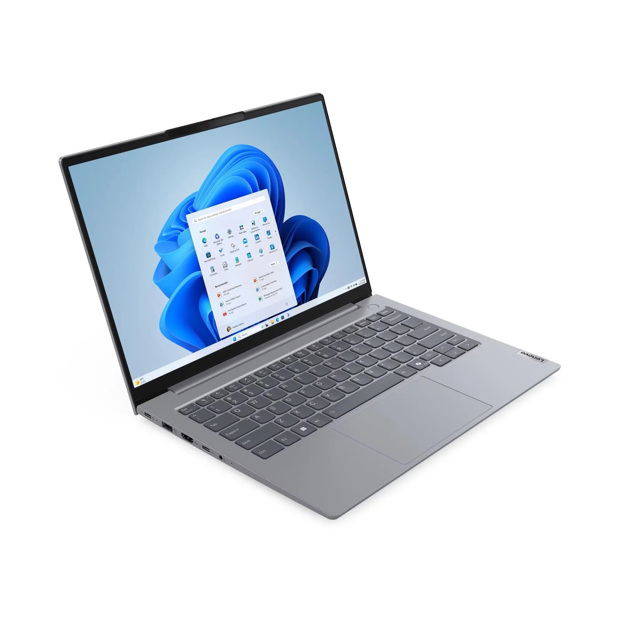 Notebook Lenovo ThinkBook 14 G7 AMD Ryzen 5 7535HS 8GB RAM 512GB SSD 14