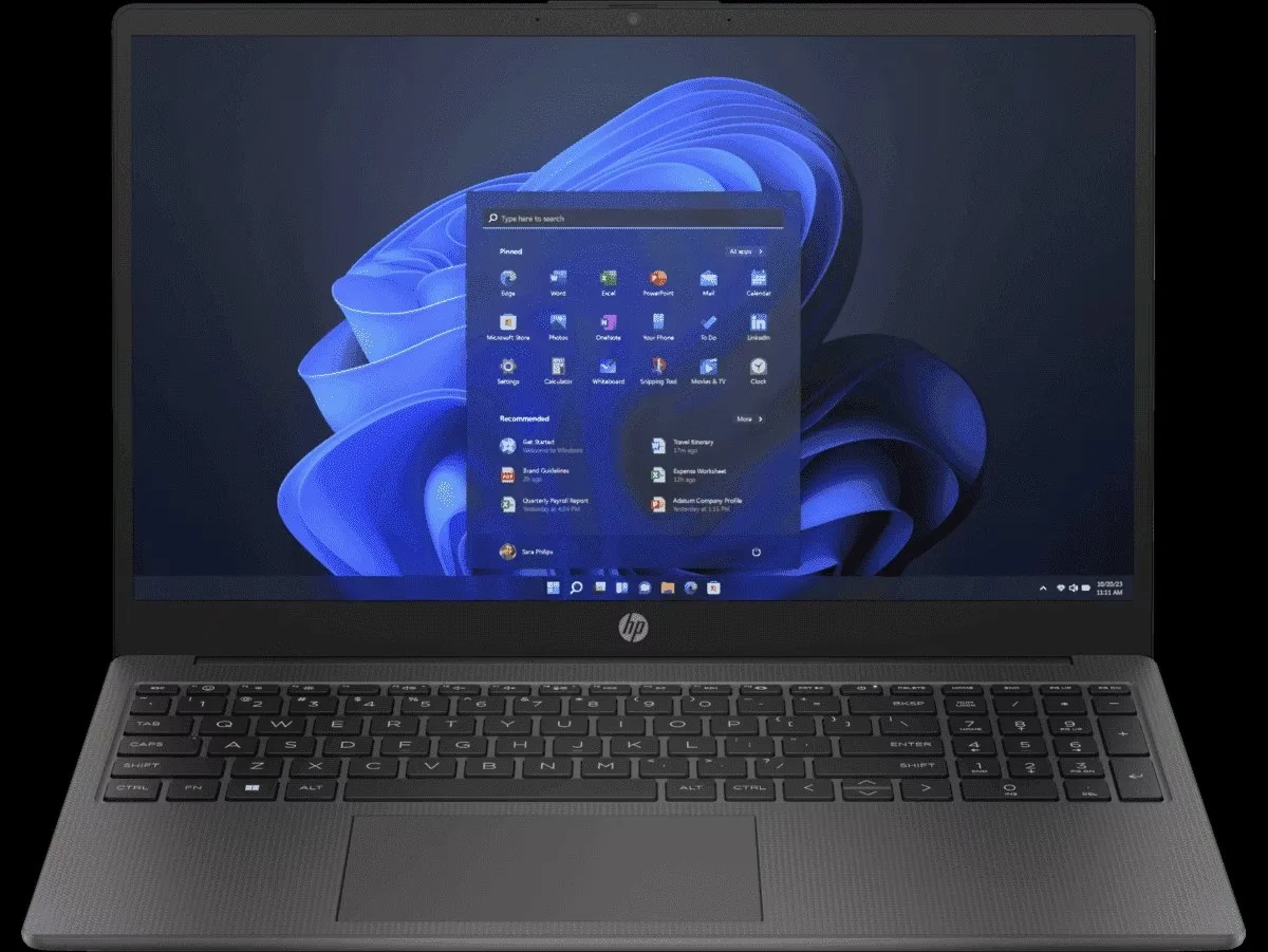 Notebook HP 255 G10 AMD Ryzen 3 7330U 16GB 512GB SSD 15.6