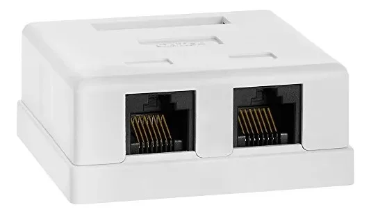 PANDUIT CAJA DE SUPERFICIE MINI-COM 2 PUERTOS BLANCA | NK2BXIW-A