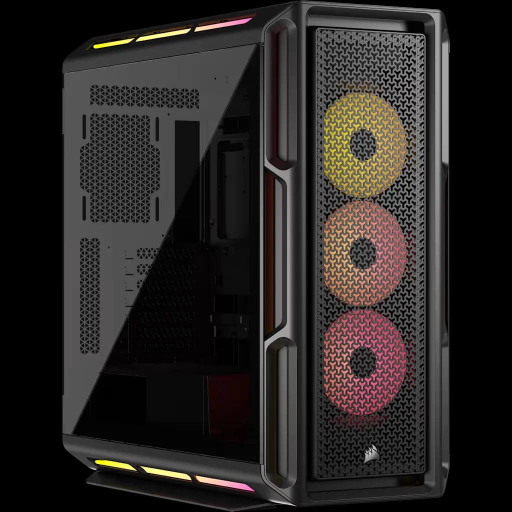 Gabinete Corsair ICUE LINK 5000T LX ARGB Mid-Tower Black