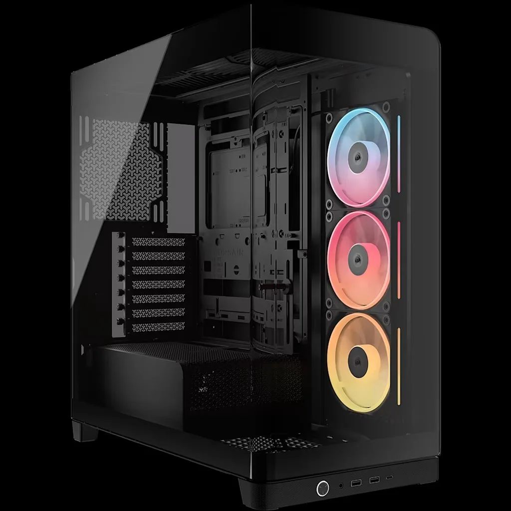 Gabinete Corsair FRAME 4500X LX-R RGB Mid-Tower TG Black