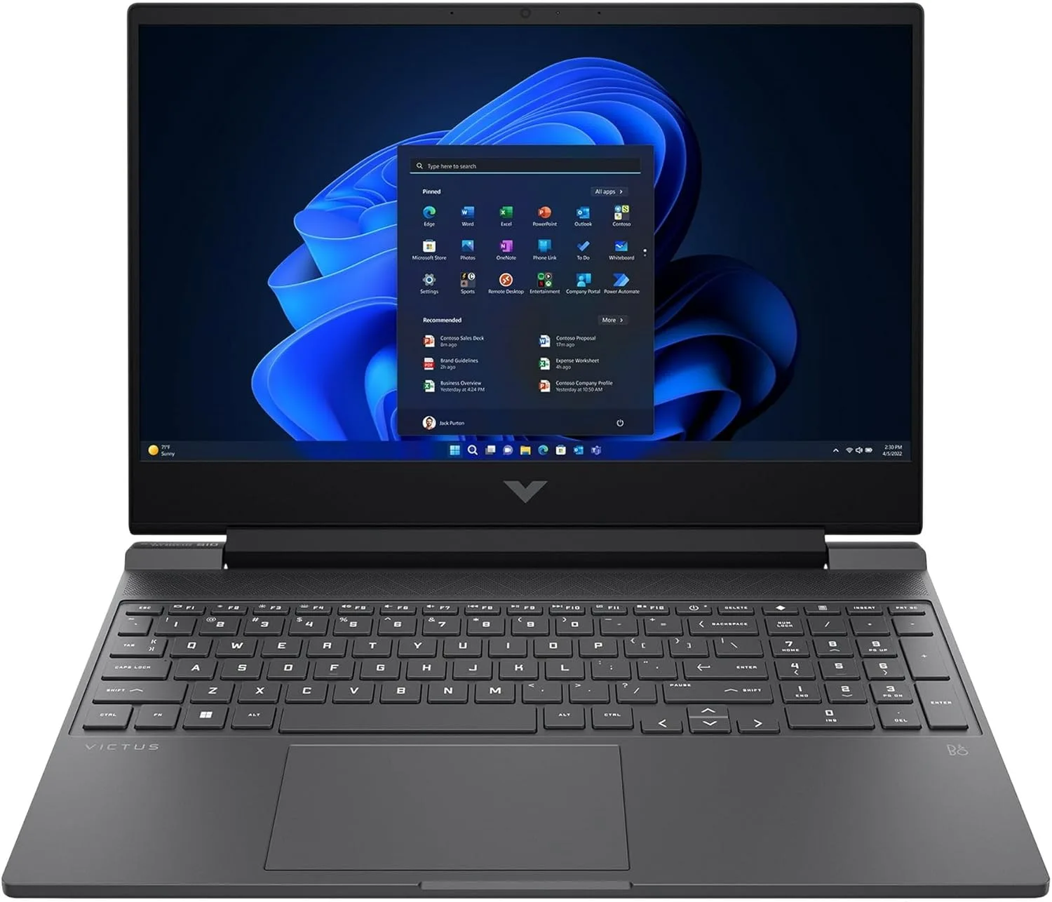 Notebook HP Victus 15.6" AMD Ryzen 7 5800h 512GB RAM 512GB SSD NVIDIA RTX 3050 Windows 11 Home