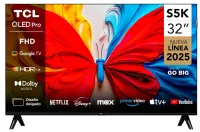 TELEVISOR TCL QLED 32S5K FHD Google TV