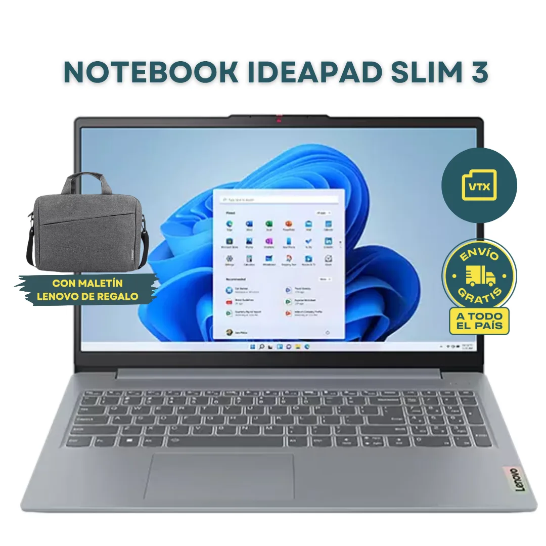 Notebook Lenovo IdeaPad Slim 3 15.6