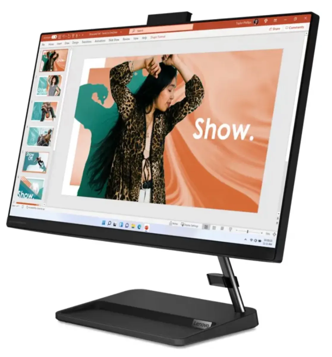 AIO Lenovo IC 3 INTEL I5 12450H 12GB 512GB NVME W11H NEGRO 24