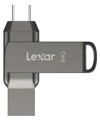 Pendrive Dual Drive Lexar D500 128GB USB-A y USB-C 3.2 Gen 1 400/360MB/s